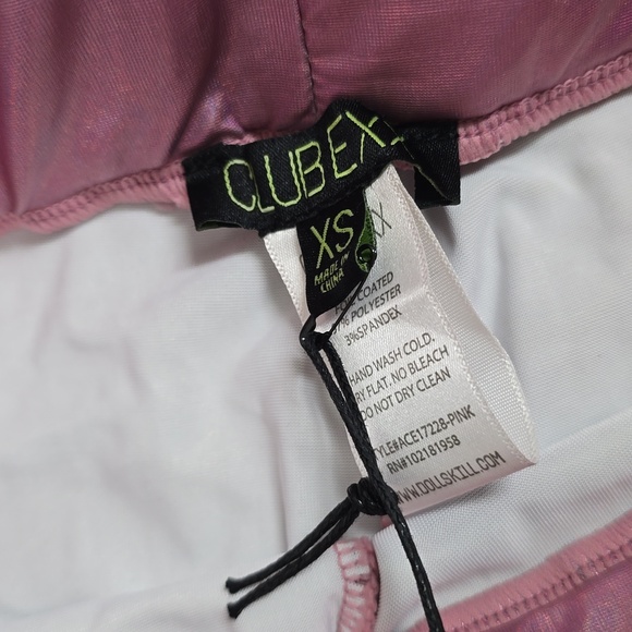 ClubEXX Womens Shinny Metallic Flare Pants - Picture 6 of 9